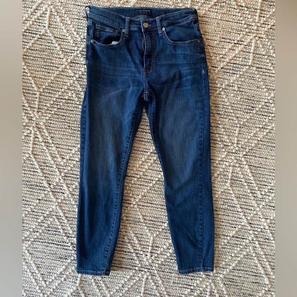 Lucky brand size 4 ankle skinny